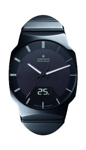 Junghans Force Mega Solar Farbe Schwarz ...