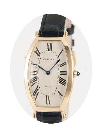 Cartier Damenarmbanduhr Tonneau...