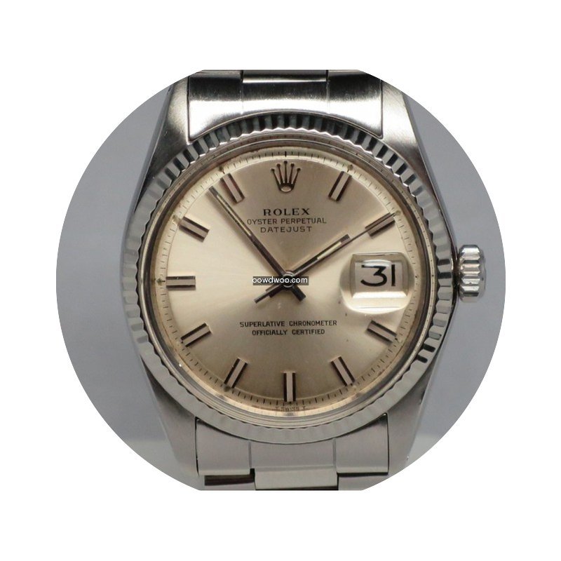 Rolex OYSTER PERPETUAL DATEJUST 1601 FLU...