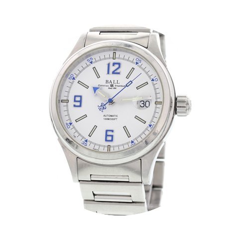 Ball Men's Ball Fireman Stainless Steel ...