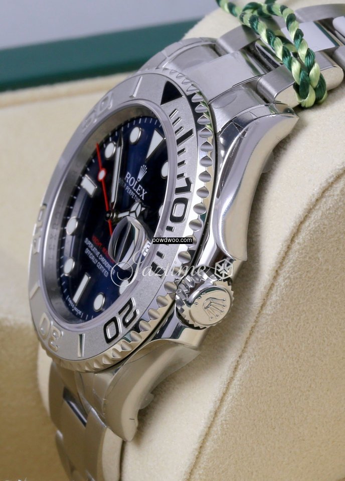 Rolex Yacht-Master 116622 Blue Platinum ...