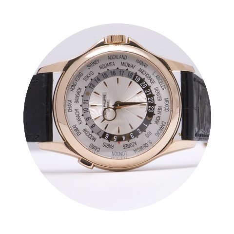 Patek Philippe Worldtime Rose Gold 99% C...
