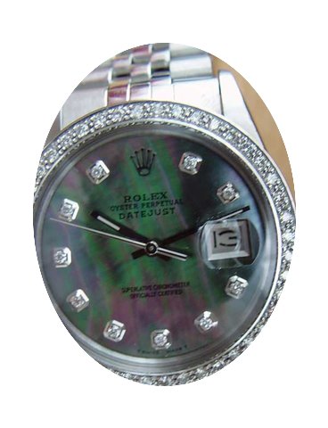 Rolex Mens Datejust Stainless Steel 1601...