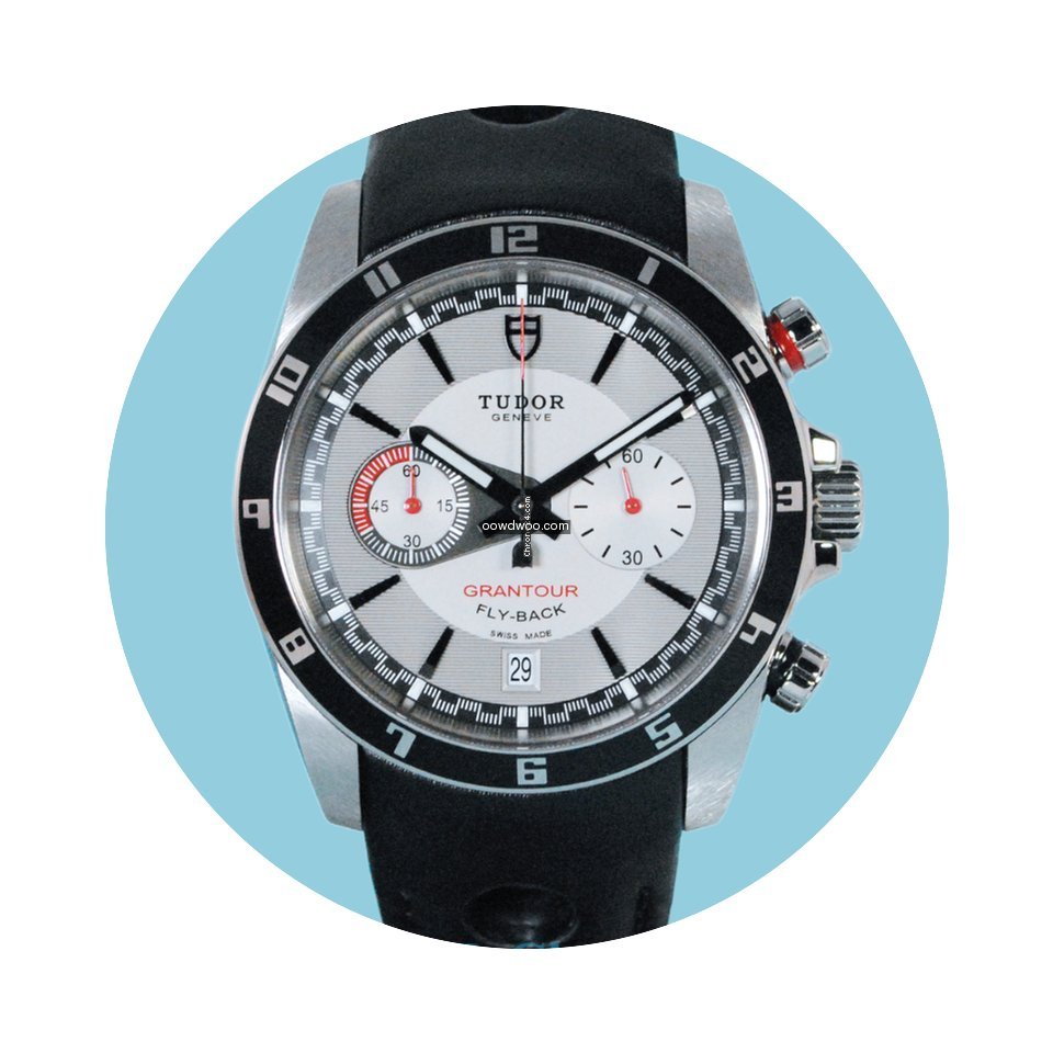 Tudor Grantour Chrono Fly Back Lederarmb...