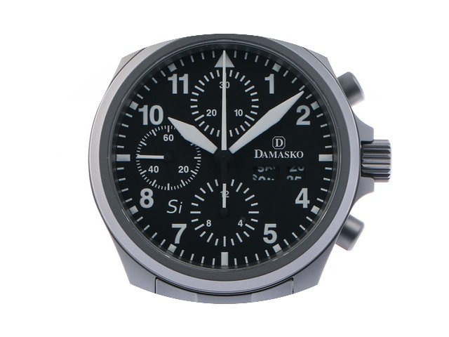 Damasko DC56 Si Stahl Automatik Chronogr...