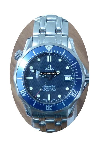 Omega Seamaster medium Stahl revisionier...