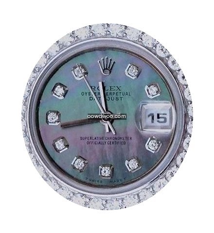 Rolex President Ladies 18k White Gold Mo...