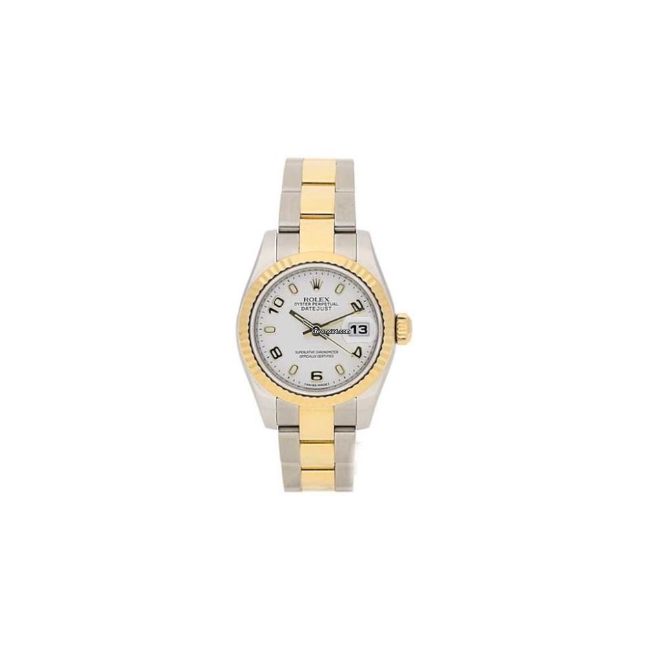 Rolex Datejust 179173 - White Dial - Lad...