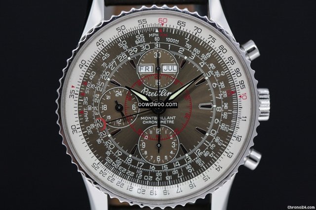 Breitling Montbrillant Chocolat Dial...