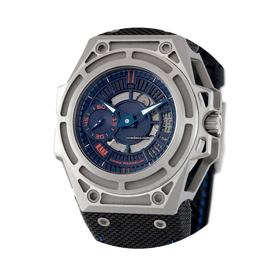 Linde Werdelin Spidolite Titanium Blue...