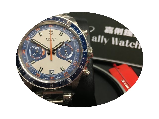 Tudor 70330B HERITAGE CHRONO BLUE 藍貓...