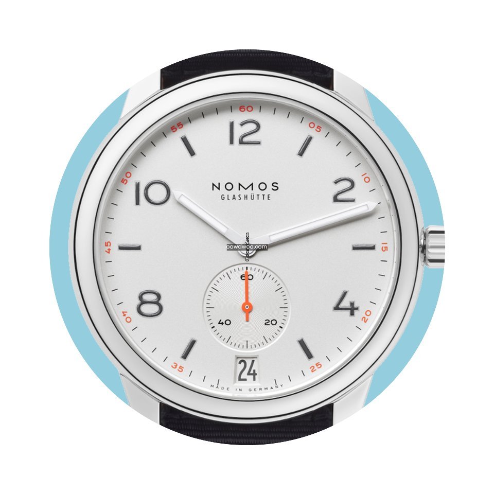 Nomos Glashütte Club Automat Datum Saph...