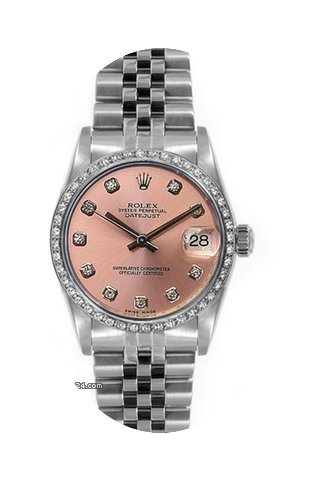 Rolex Women's Datejust Midsize Stainless...