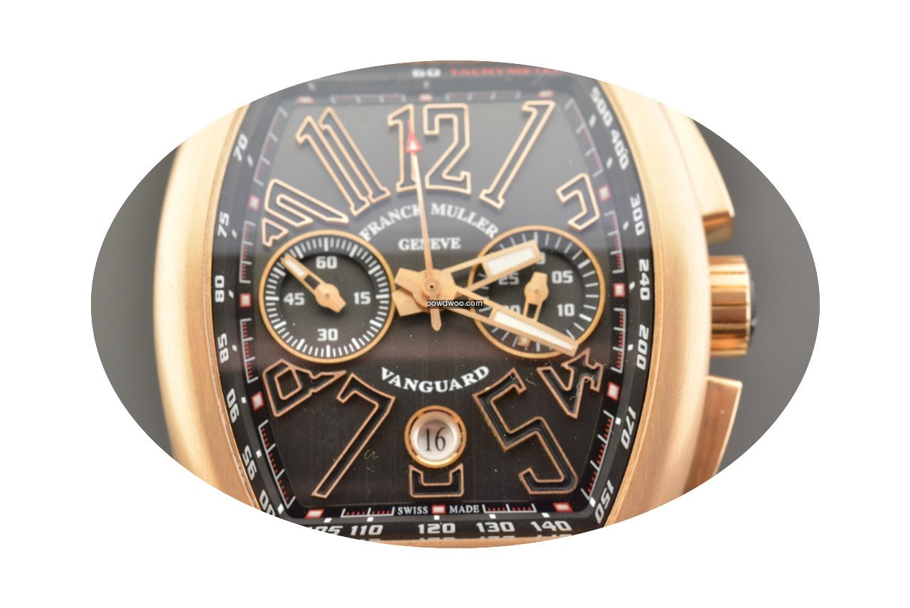 Franck Muller NEW MODEL VANGUARD ROSE GO...