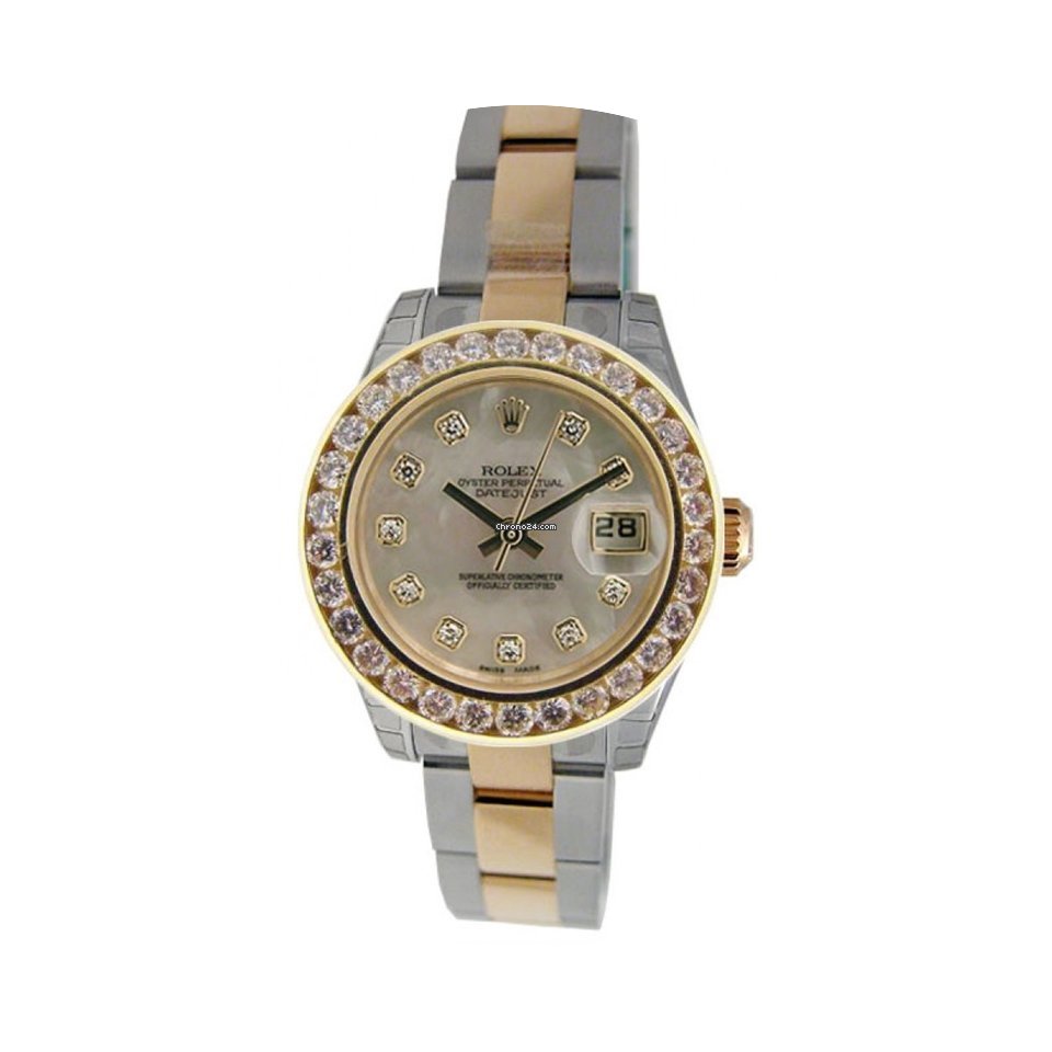 Rolex Datejust Lady's Steel & Gold Heavy...
