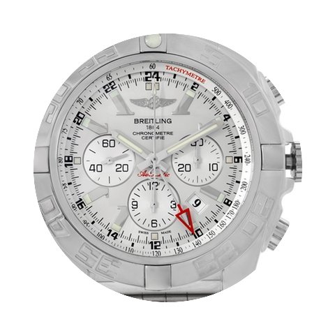 Breitling Chronomat Gmt Silver Dial Stee...