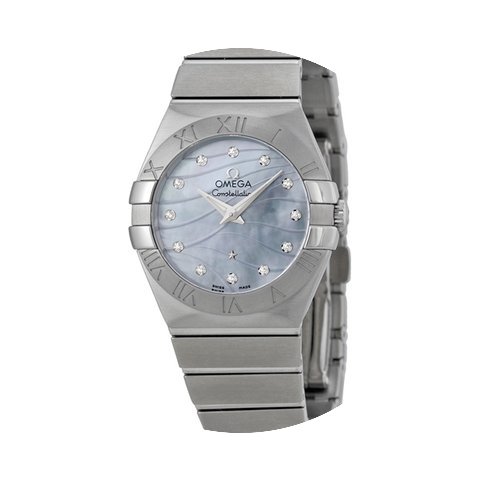 Omega Constellation Blue Mother of Pearl...