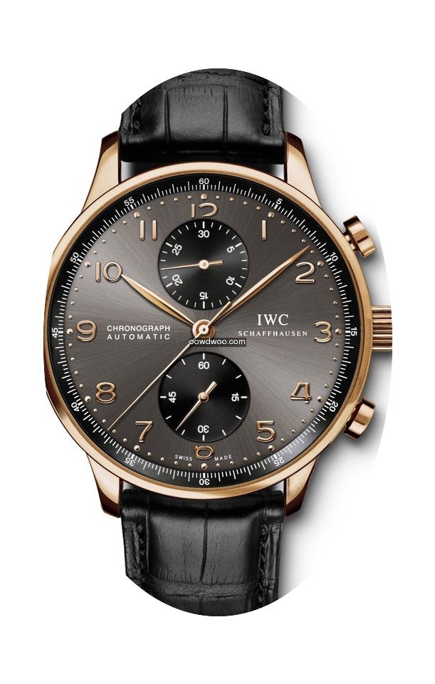 IWC Portuguese Chronograph Rose Gold 