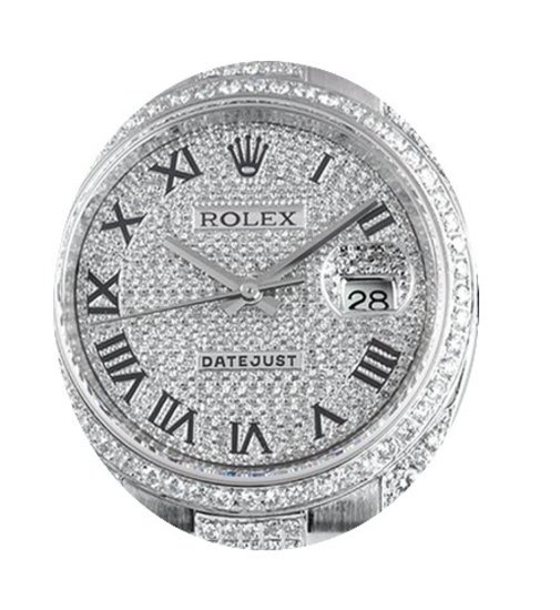 Rolex DateJust 36mm Steel Round Brillian...