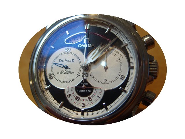 Omega DeVille De Ville Chronoscope Co-Ax...