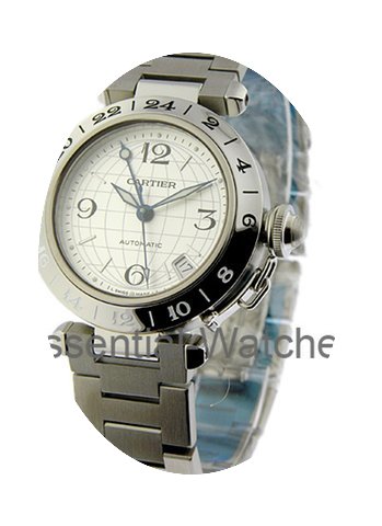 Cartier Pasha C GMT in Steel...