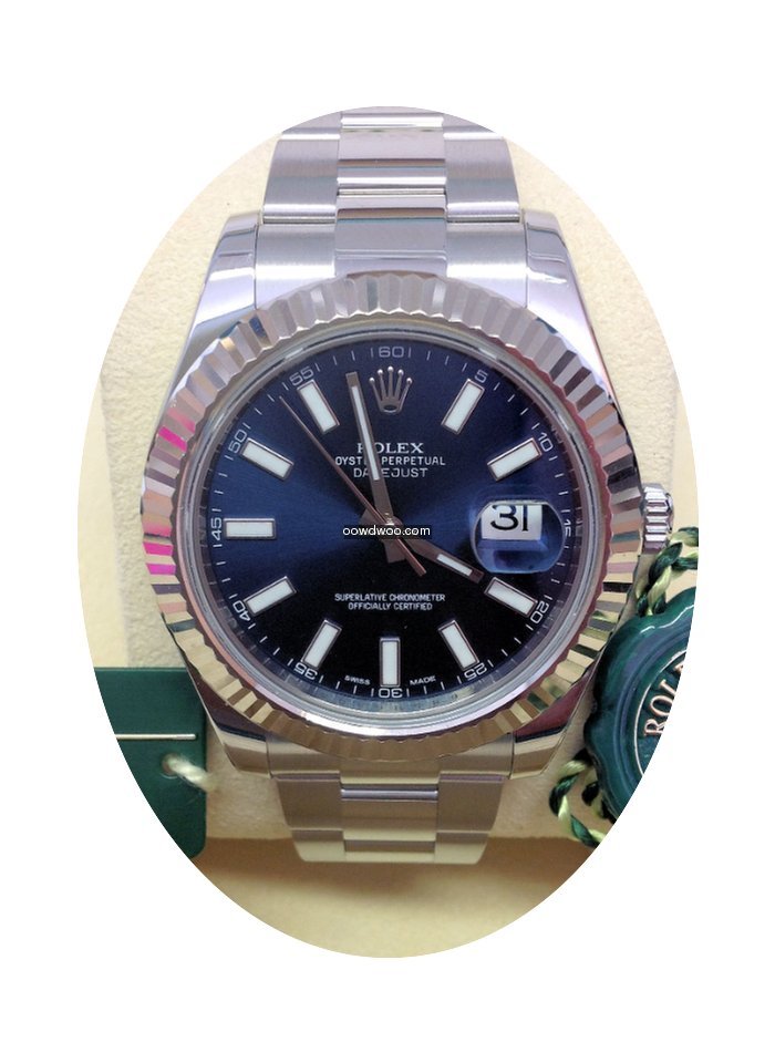 Rolex Datejust II 116334 - Box & Papers ...