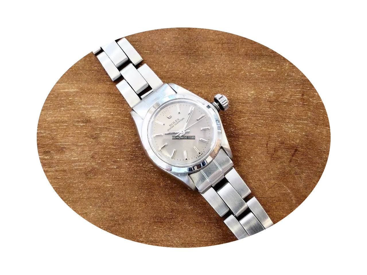 Rolex Oyster Perpetual 6618 Lady Grey Di...