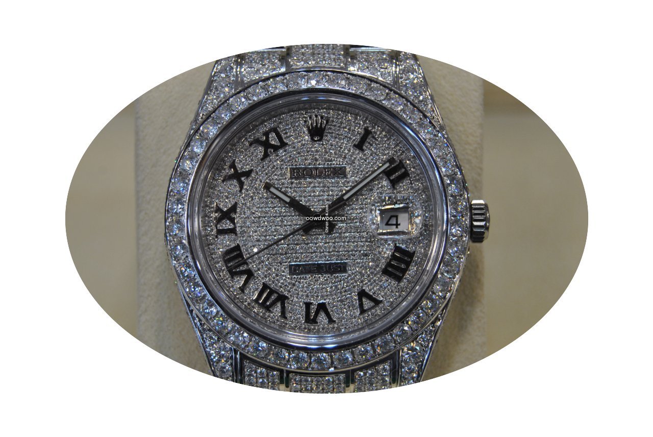 Rolex Datejust II diamond aftter market...