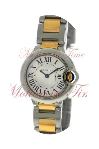 Cartier Ballon Bleu 28mm, Silver Dial - ...