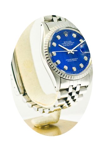 Rolex Mens Datejust Stainless Steel 1601...