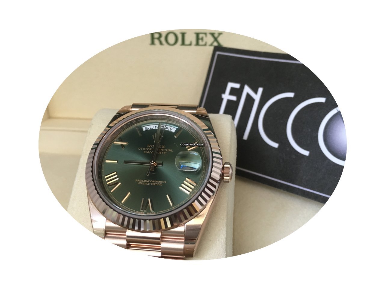 Rolex 228235 Day-Date 18ct Everose Gold ...