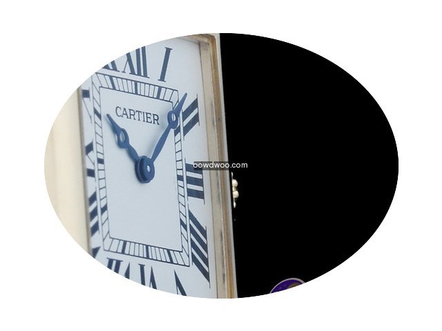 Cartier Tank Obus 18kt Gelbgold schwarze...
