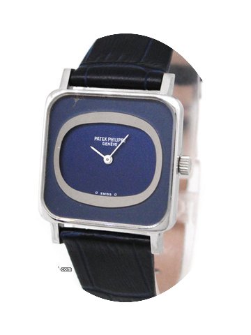 Patek Philippe 18K White Gold 4183, Doub...