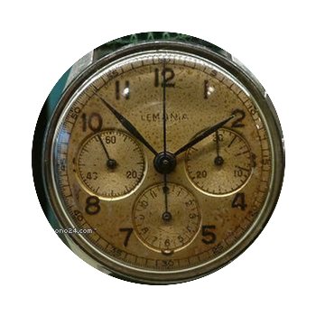 Lemania vintage small chronograph ref 25...