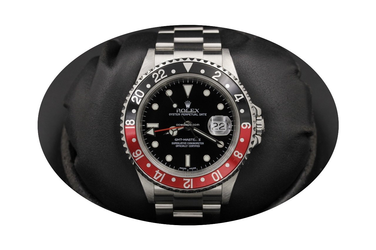 Rolex Gmt Master Ii 16710 Stainless Stee...