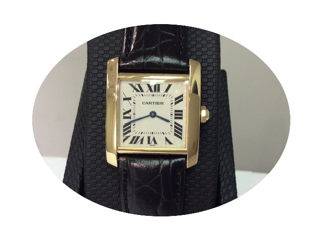 Cartier Ref. 1821 Tank Francaise Midsize...
