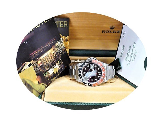 Rolex GMT-Master II 16710 (SEL) Box&Pape...