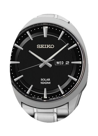 Seiko Solar SNE363P1 Herrenarmbanduhr Kl...