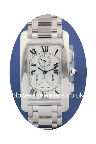 Cartier Tank Americaine Chronograph....