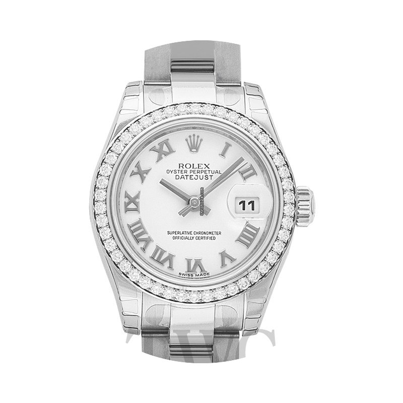 Rolex Lady Datejust White Steel Dia 26mm...