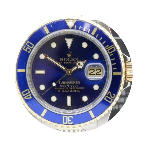 Rolex Submariner Steel & Gold 16613 ...
