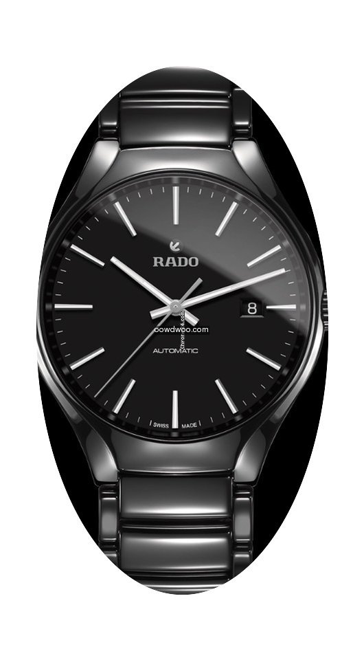 Rado True Automatic Index schwarz Datum ...