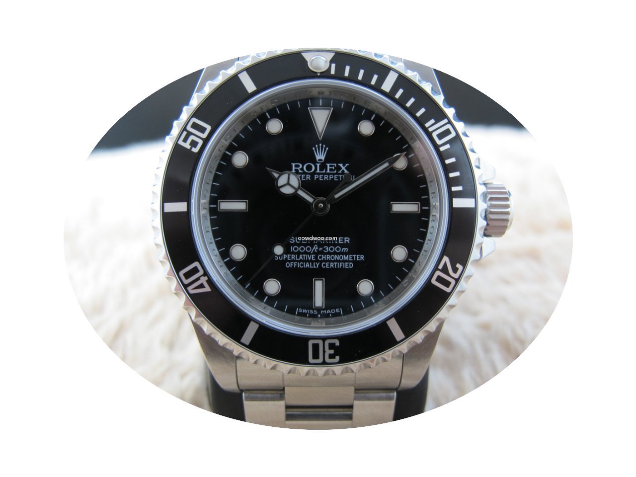 Rolex SUBMARINER 14060M 4 Liners Black B...