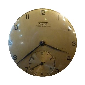 Tissot vintage pocket watch gold plated ...