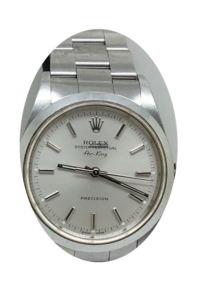 Rolex Air King Silver Dial...