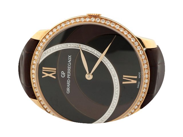 Girard Perregaux 1966 Brown Dial 18K Pin...