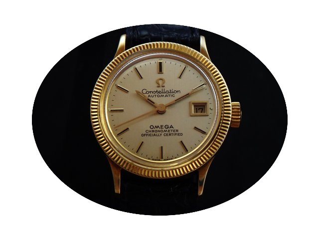 Omega Constellation Vintage 18k Ladie's ...