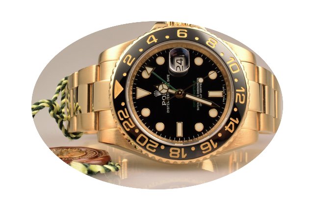 Rolex GMT-Master II 18k Gelbgold 116718L...
