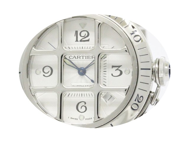 Cartier Pasha 38 Grid Steel Automatic Me...