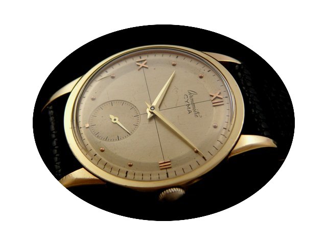 Cyma Rare Manual Winding Chronometer 50'...